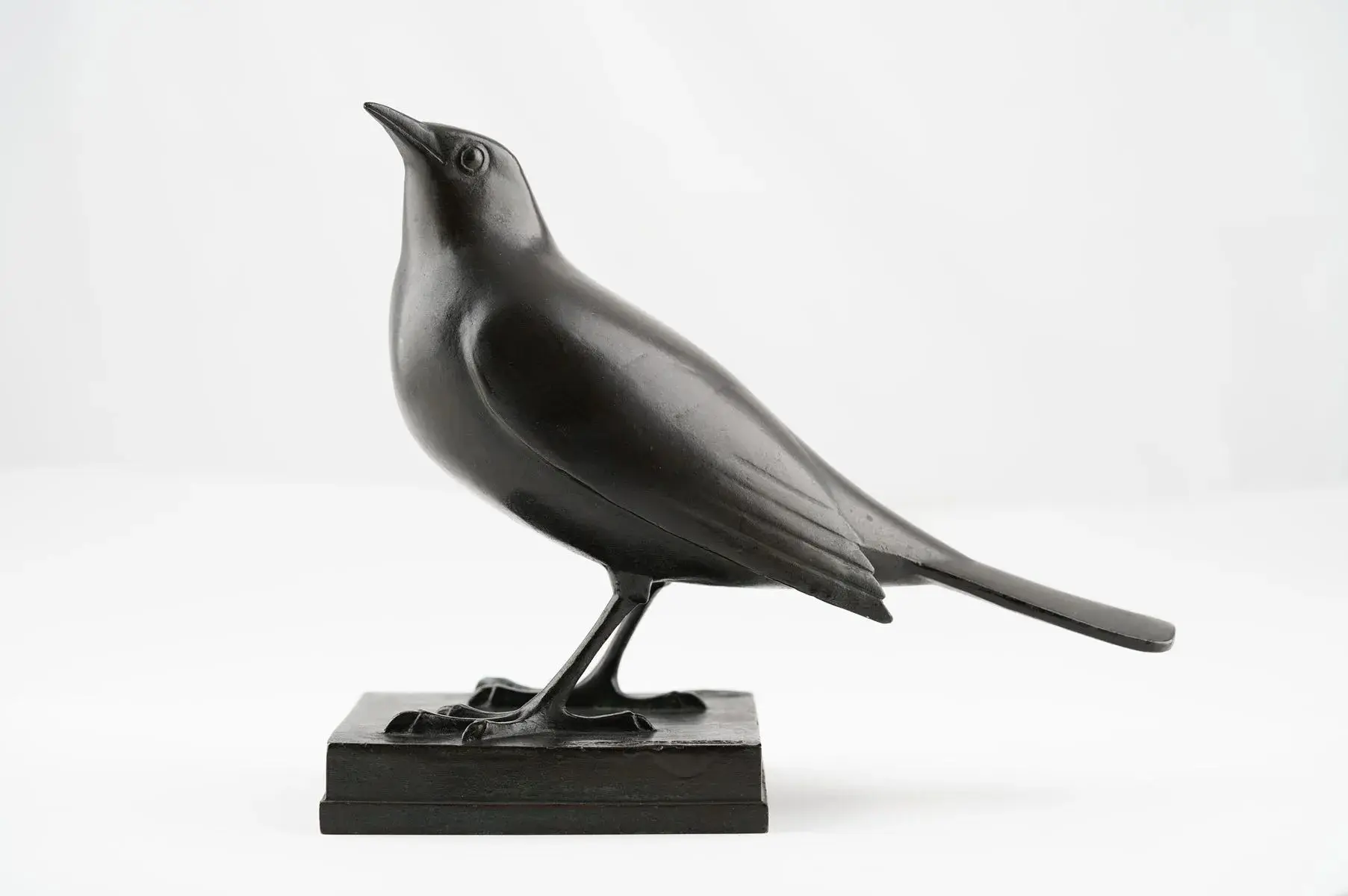 Statue corbeau
