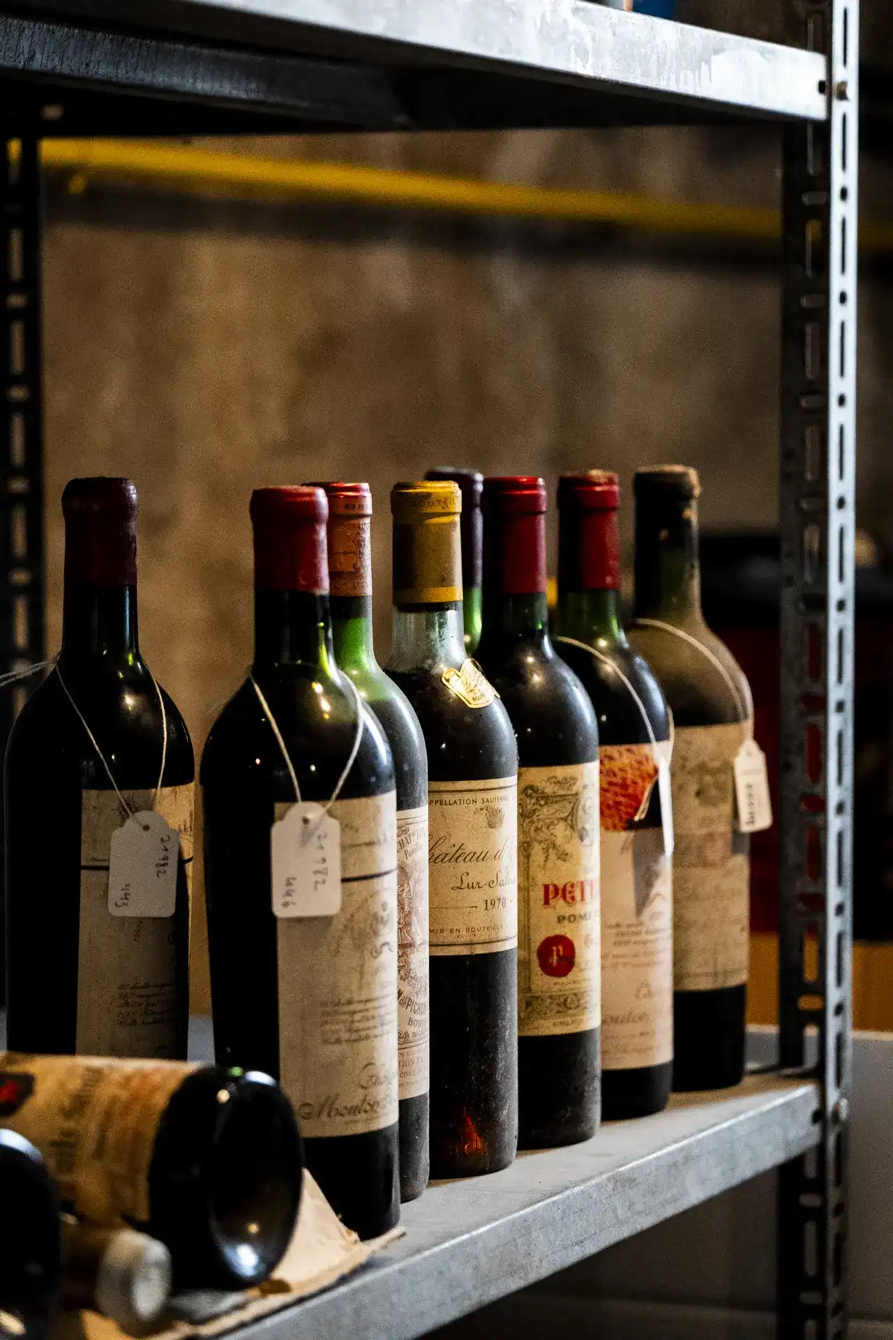 Vente aux enchères de vins